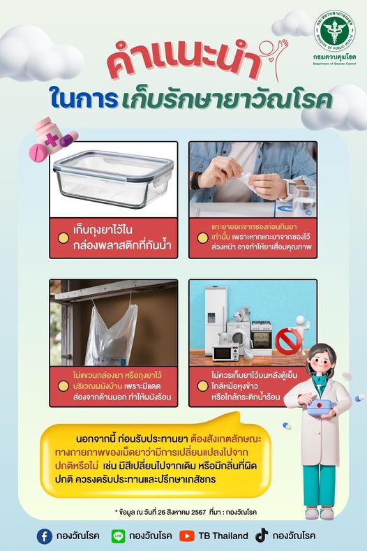 การเก็บรักษายาวัณโรค